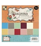 DCWV 6-1/2 Inch x4-1/2 Inch Mariposa Premium Matstack Paper Stack