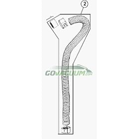 2. Hoover Whisper Cyclonic Upright Model U5184-900 Hose Assembly, Hoover Part 59156520. - Free Shipping