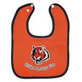 Cincinnati Bengals Snap Baby Bib