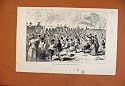STATE VISIT LORD MAYOR WEST HAM PARK c1885 OLD PRINT