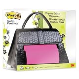 Post-it Notes, Pop-up Purse Dispenser, 3 x 3 Inches , Black (PD-654-US)