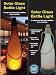 Solar Powered Bottle Light With Candle Glow -Indoor or OutDoor use