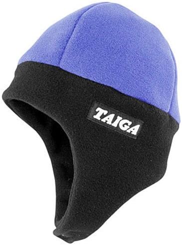 TAIGA Inca Hat - Polartec® Thermal Fleee Cap with Ear Flaps, MADE IN CANADA, M/L (22.5-24" head circumference), Sky Blue