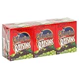 Champion Raisins, 1.5-Ounce Boxes in 6-Count Packages (Pack of 12)