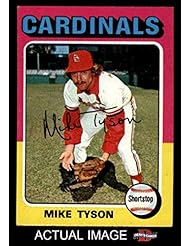 Trading Cards: 1975 Topps Mini # 231 Mike Tyson St. Louis Cardinals (Baseball Card) Deans Cards 5 - EX - Topps Mini