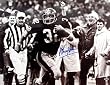 Franco Harris Hand Signed Immaculate Reception 8x10 Photograph