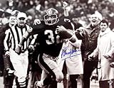 Franco Harris Hand Signed Immaculate Reception 8x10 Photograph