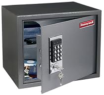 Honeywell 2072 1.00 Cubic Foot Anti-Theft Shelf Safe with Digital Lock