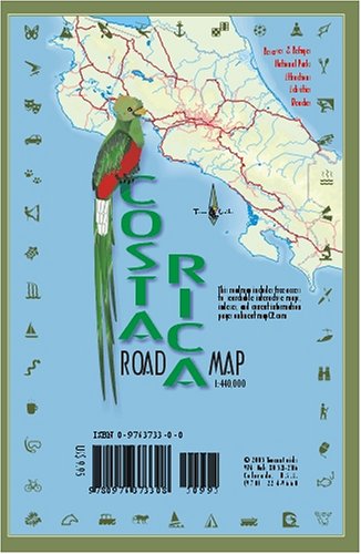 Childrens Toyshop  Books : Costa Rica Map