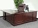 Traditional Wood Veneer Executive L'' Left Side Desk System [SL-EX-L-LEFT-GG]