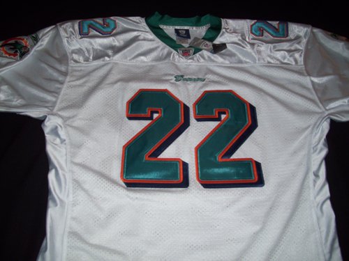 Reggie Bush Reebok Road White Miami Dolphins Size 56 Jersey