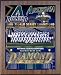 Walnut 11x13 2001 Arizona Diamondbacks World Series Championship Team Photo Plaque