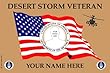 Veteran Air Force Desert Storm Large Mailbox Flag