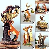DEER HUNTER SCULPTURES