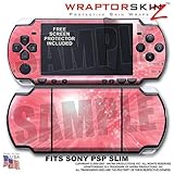 Stardust Pink WraptorSkinz Skin and Screen Protector Kit fits Sony PSP Slim ....