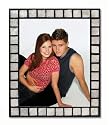 BEN FREEMAN AS SCOTT WINDSOR, AMY NUTTALL AS CHLOE ATKINSON FROM EMMERDALE FARM #1 - COLOUR Movie Photo - Luxury Framed 25x20cm Photograph (Colour choice of Four Section Mirror and Black Glass Frame or Real Capiz Shell Frame)