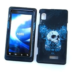 Motorola DROID 2 A955 (Verizon) Rubberized Snap On Protector Hard Case "Tribal" Design
