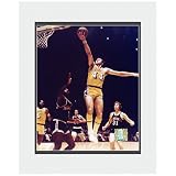 Photo File Los Angeles Lakers Jerry West Action Matted Photo