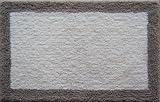 Regence Home 92283 Venice Tufted Bath Rug, Stone, 21-Inch by 34-Inch
