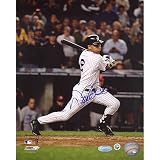MLB Derek Jeter Most Hits By A Yankee Vertical Autographed 8-by-10-Inch Photograph