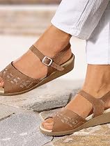 Sandalette braun
