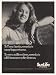 1982 Tennis Tracy Austin Sun Life Insurance Photo Print Ad
