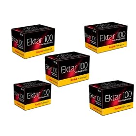 Click here to buy Kodak 35mm Ektar 100 Color Negative (Print) Film 36 Exp. lot of 5 Rolls by Kodak.
