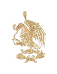 CleverEves 14K Gold Pendant Eagle 35.8 - Gram(s)