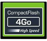 PIXMANIA CompactFlash Memory Card - 4 GB - 100x