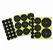 Shoot-N-C Targets: Bull's-Eye 2" Round Target (Per12) by Birchwood Casey 34210