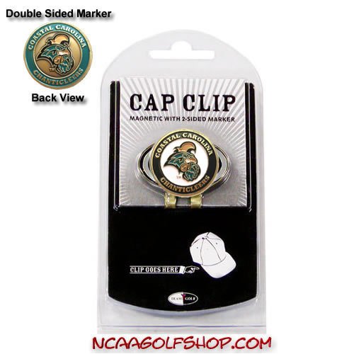 Coastal Carolina Chanticleers Hat Clip Ball Marker Tghc