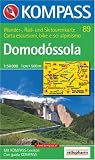  : Kompass Karten, Domodossola: Wander-, Rad- und Skitourenkarte. Carta escursioni, bike e sci alpinismo