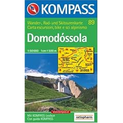 Domodossola: Wander-, Rad- und Skitourenkarte. Carta escursioni, bike e sci alpinismo. 1:50.000