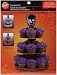 Wilton 1512-135 Halloween Skull Cupcake Stand, 1 Count