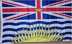NEW 3x5 British Columbia Province Canada Flag 3 x 5