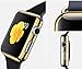 Apple Watch Case, UniqueKay Stylish PC Touch Screen Full Cover Plated Case for Apple Watch 42mm - Gold