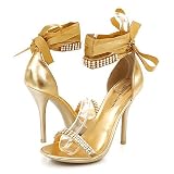 Delicious Error Heels Gold 7 Gold