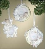 Review Roman  / Valencia Porcelain Baby's First Christmas Picture Frame Ornament #47046