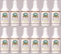 BENTONITE HYDRATED (Pack of 12) 32 FL OZ. each "FAST SHIPPING"
