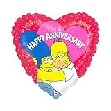 Simpsons Happy Anniversary 18" Mylar Balloon
