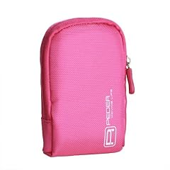 Kameratasche pink f�r Nikon Coolpix S3100 mit PEDEA Displayschutzfolie