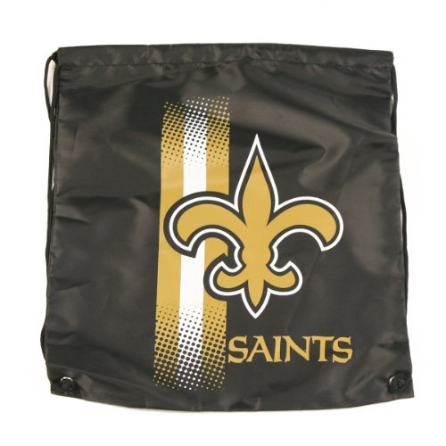 New Orleans Saints Equipment / Shoe Cinch Bag (Measures 14