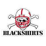 Nebraska Cornhuskers Blackshirts Car Magnet