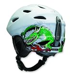  : Giro G9JR Youth Snow Helmet (White Dragon, Medium)