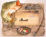 Bass Picture Frame by Wildlife Creations