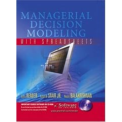 Managerial Decision Modeling with Spreadsheets and Student CD-ROM