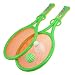 Children Green Yellow Plastic Frame Orange Mesh Tennis Toy Set_s-1