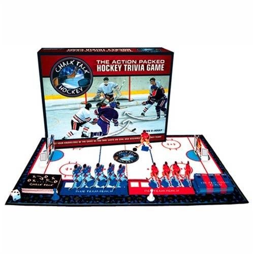 Childrens Toyshop  Sporting Goods : Chalk Talk Hockey Action Trivia Board Game - HK29119-64