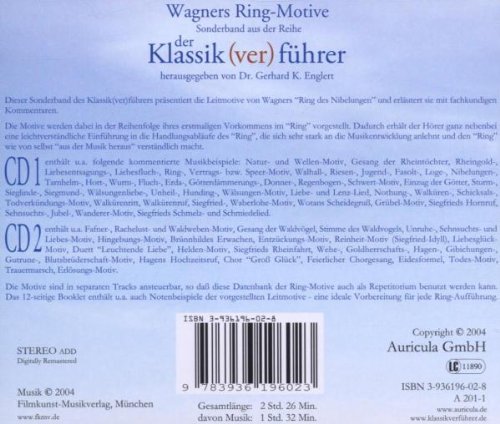Der Klassik(ver)führer Sonderband. Wagners Ring-Motive. 2 CDs