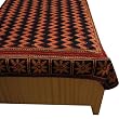 Bed Comforter Bedspread Double Layered Embroidered in Cotton (bscov378)